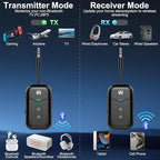 Airplane Bluetooth 5.4 Transmitter Adapter, Supports 2 AirPods/Headphones - Image 2