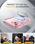 Miracase Glass Series for iPhone 15 Case Full-Body Magnetic Case - Image 3