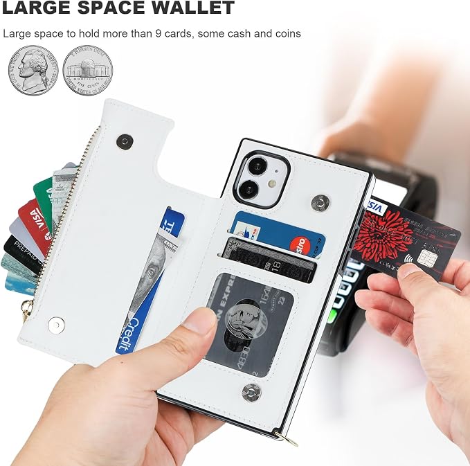 Bocasal Crossbody Wallet Case for iPhone 11 - Image 4
