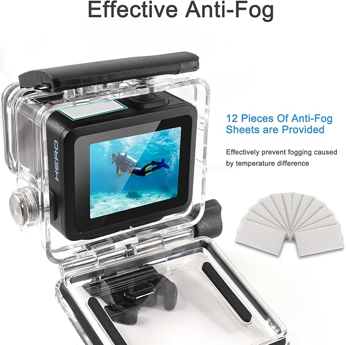 FitStill 196FT/60M Underwater Waterproof Diving Housing Compatible - Image 7