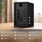 SW203 4.0 Computer Speakers - 60W 4-Way DSP Control 3D Immersive Sound - 3" - Image 6