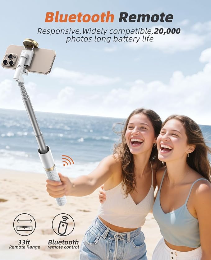 62" Phone Tripod & Selfie Stick, Tripod - Image 3