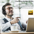 TOZO HT2 Hybrid Active Noise Cancelling Headphones, Wireless Over Ear Bluetooth - Image 2