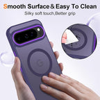 Magnetic for Google Pixel 9 Pro XL Case, Shockproof Slim Translucent Matte - Image 5