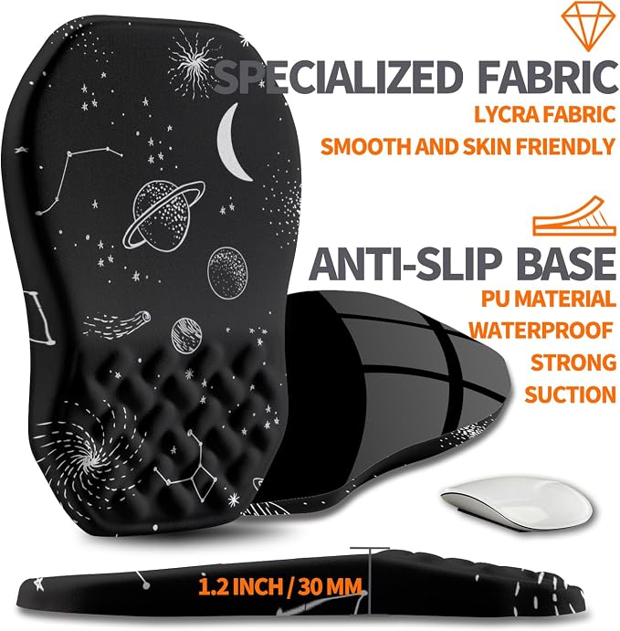 Ergonomic Slope Mouse Pad Wrist Support, Wrist Rest Mousepad - Image 6