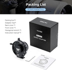 VILTROX PL-M43 Lens Adapter, Lens Converter Ring Camera Lens Mount Adapter Ring - Image 8