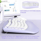 RECCAZR Ergonomic Keyboard Wired - Image 2