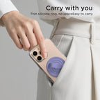 Magnetic Phone Ring Grip Holder, Silicone Finger Loop Grip, Compatible - Image 9