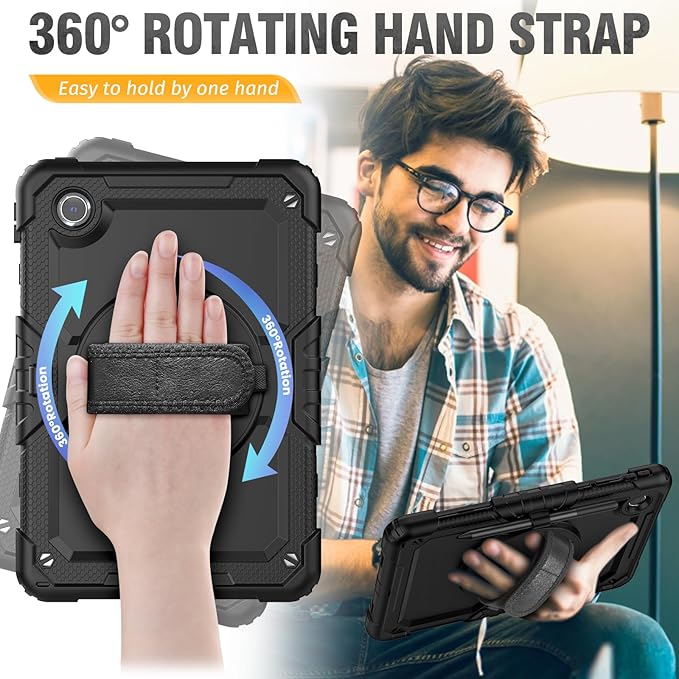 HXCASEAC Case for Samsung Galaxy Tab S6 Lite 10.4 inch, Protective - Image 3