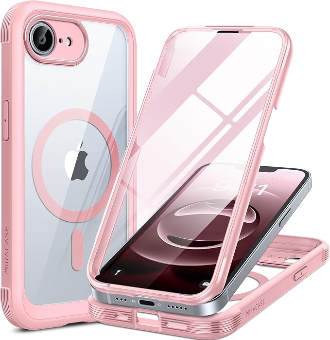 Miracase Magnetic for iPhone 16e Case Full-Body Phone by Miracase