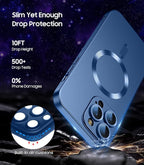 Magnetic for iPhone 15 Pro Max Case Slim Soft Silicone Bumper Shockproof - Image 4