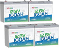 Redodo 12V 100Ah LiFePO4 Battery Group24, 25% Smaller Size, 1280Wh Energy by PrimeDayRedodoSaveup55