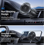 SYNCWIRE for MagSafe Car Mount, Flexible Rotation Magnetic Phone Holder for Car - Image 7