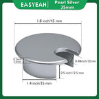 2 Pcs Desk Grommet 1-3/8" / 35 mm, Desk Cord Hole Cover, Cable Grommet Metal - Image 8
