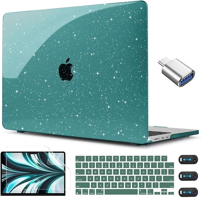 CISSOOK for MacBook Air 13 inch Case M4 M3 M2 2025 2024 2022, Plastic Hard by CISSOOK