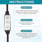 MECCANIXITY LED Strip Dimmer, 12V to 24V 6A Mini Brightness Adjustable - Image 3