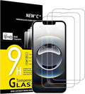 NEW'C 3 Pack Designed for iPhone 16e Screen Protector, Enhanced Tempered Glass by NEWC