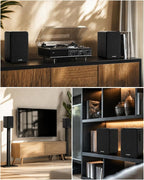 Active Bookshelf Speakers 36W RMS - Image 6