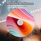 OPTIMUM CD-R Blank Disc 700MB 52X Moisture Resistant White Inkjet Hub Printable - Image 3