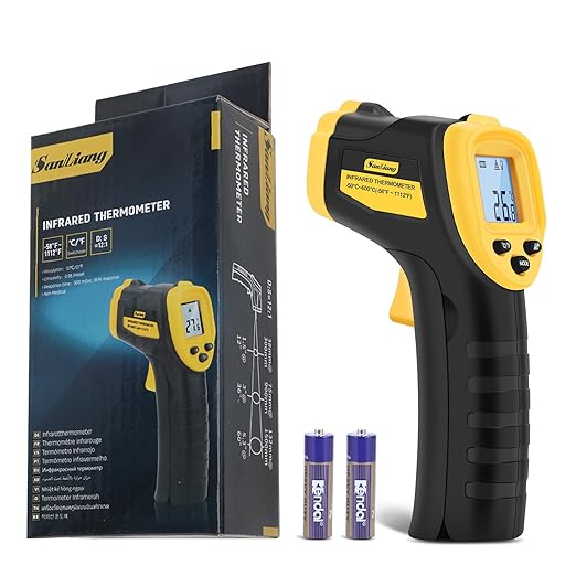 Infrared Thermometer Laser Temperature Gun -58℉ to 1112℉ by SanLiang