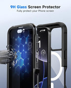 seacosmo for iPhone 16 Pro Max Case, Full Body Bumper - Image 7