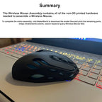 for Bambu Lab Original Makerworld MH002 3D Printed Wireless Mouse Model - Image 7