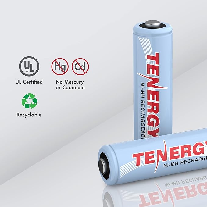 Tenergy AA Rechargeable Battery, High Capacity 2500mAh NiMH AA Battery - Image 7