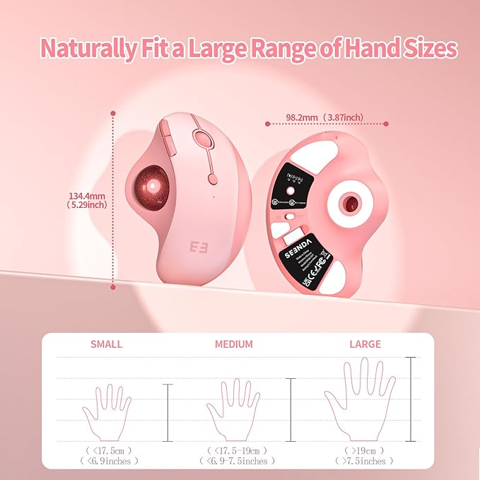 seenda Wireless Trackball Mouse - Image 6