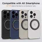COOLQO 1Pc 360 Spin Cell Grip Ring Phone Stand Magnetic Holders - Image 2
