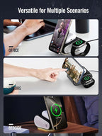 4 in 1 Wireless Charger for iPhone, Mag-Safe Charger for iPhone 16/15/14 Series - Image 9