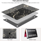 Compatible with MacBook Pro 13 inch Case 2022 2021-2016 A2338 M2/M1 A2251 A2289 - Image 4