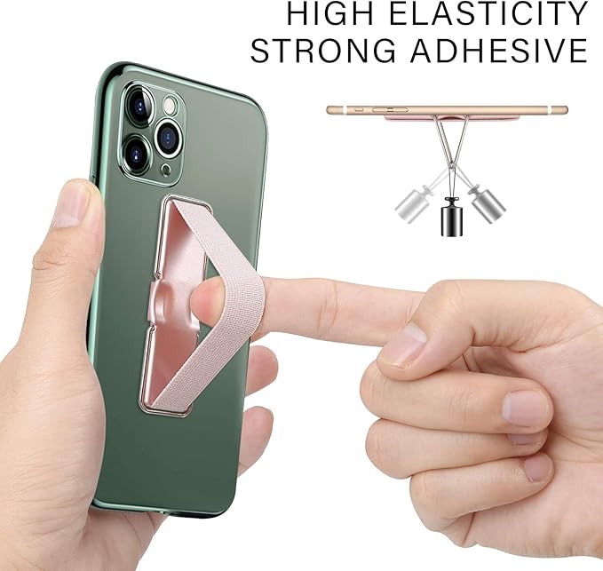 Phone Holder for Hand, CISID 5 Pcs Phone Gripper for Back of Phone Grip Phone - Image 3