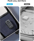 MOMAX Universal Travel Adapter, 100W Fast GaN International Power Adapter - Image 6