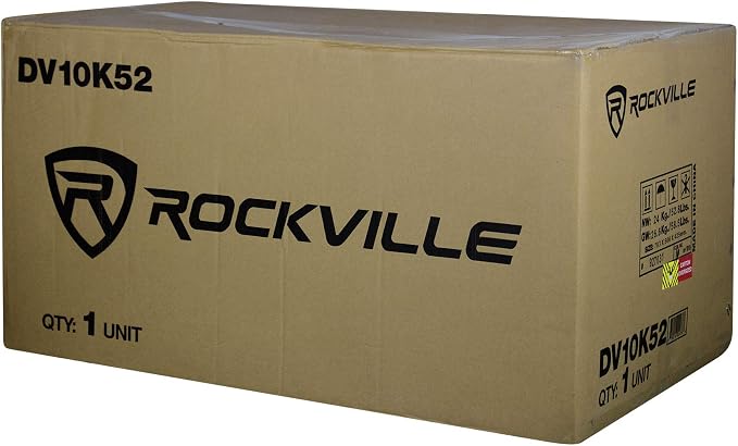 Rockville DV10K52 Dual 10" K5 2400w Car Subwoofers, Pre-Loaded Vented Sub - Image 7