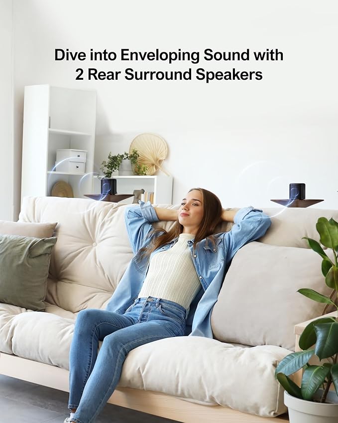 ULTIMEA 5.1ch Sound Bar with Dolby Atmos, Surround Sound System - Image 4