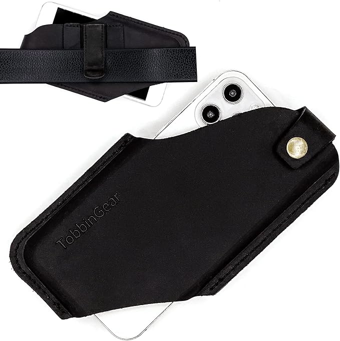 TobbinGear Leather Cell Phone Holster by TobbinGear