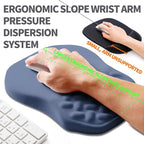 Ergonomic Slope Mouse Pad Wrist Support, Wrist Rest Mousepad - Image 2