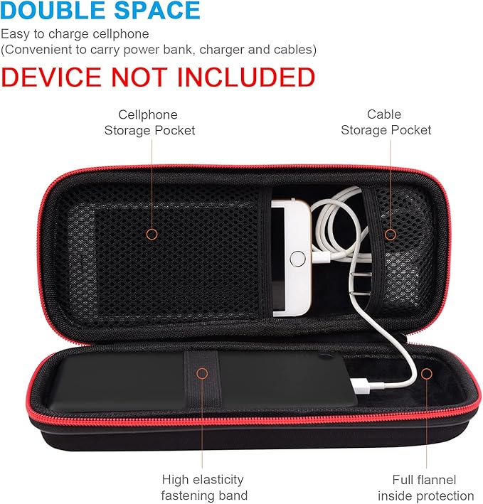 Hard Travel Case Fit for RAVPower 26800/20100/20000mAh, Anker Power Core - Image 2