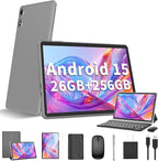 Android 15 Tablet 10 Inch, 26GB RAM+256GB ROM/2TB Expandable Tablet, 2 in 1 by Unknown