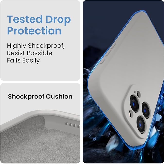 FireNova Designed for iPhone 15 Pro Case, Silicone Upgraded Phone Case with - Image 5