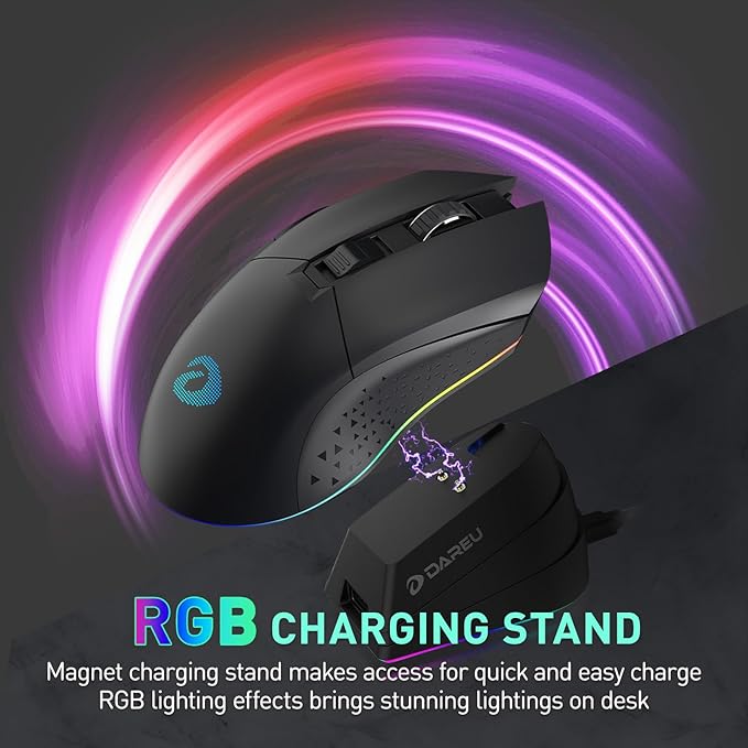 DAREU EM901X Wireless Gaming Mouse - Image 4