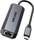 WAVLINK 5Gbps USB C to Ethernet Adapter, USB Type-C to RJ45 Gigabit LAN by WAVLINK%C2%AE