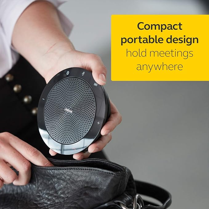 Jabra 7410-209 Model Speak 410 USB Speakerphone, Plug and Play Solution - Image 4