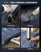 Car Vacuum Portable with 16000Pa Powerful Suction, Handheld Vacuum Cordless - Image 3