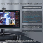 NexiGo N60 1080P Webcam with Microphone, Adjustable FOV, Software Control & - Image 8