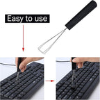 Keyboard Puller Keycap Removal Tool and 200 Pcs Rubber O-Ring Dampeners - Image 2