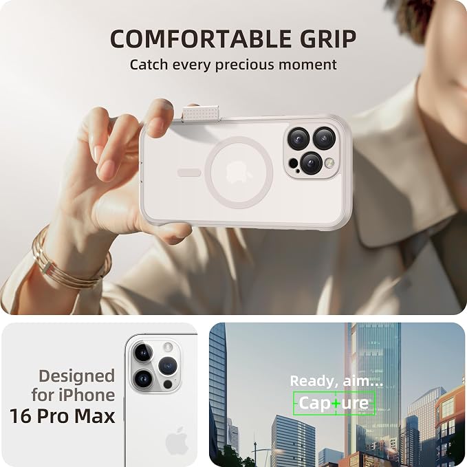 BERFY Magnetic for iPhone 16 Pro Max Case, Compatible - Image 2