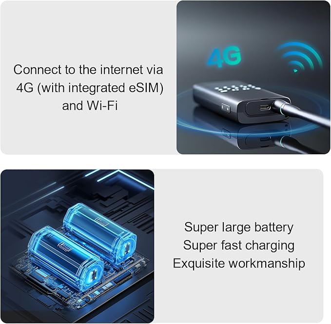 Choyong WT2 Multi-Band Smart Internet Radio WIFI/4G, and Portable Shortwave - Image 8
