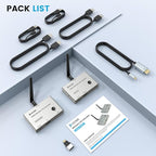 Wireless HDMI Transmitter and Receiver 4K, ULNA 328FT/100M Wireless HDMI - Image 8