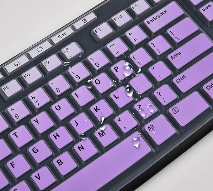 Keyboard Cover for Logitech MK370 MK270 MK295 Keyboard, Logitech MK270 K270 - Image 3